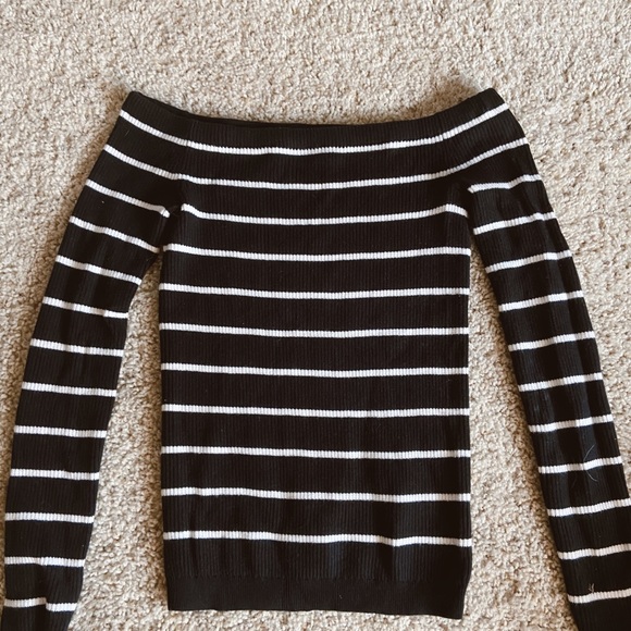AE Off the Shoulder Knit Sweater